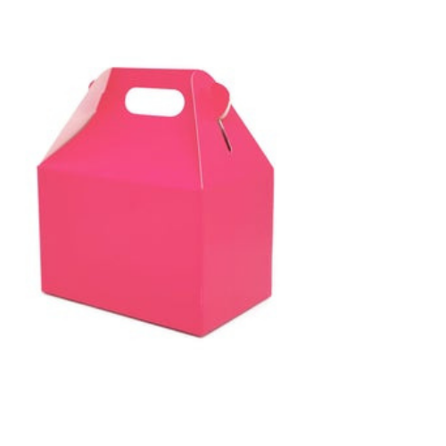 Deluxe Food Boxes- Made with Recycled Material -Pink or PolkaDot Color